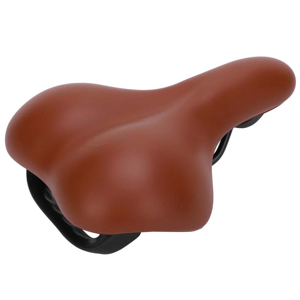 PU Koža Ergonomický Nárazník Sedlo na Horský Bicykel Sedadlo Poťah Vankúša na Bicykel Doplnok Hnedý