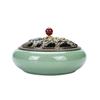Large Ceramic Mosquito Coil and Incense Burner: Indoor Sandalwood and Agarwood Holder