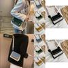 Trendy Korean Style Girls Bag Small Vintage Shoulder Bag With Wide Strap For Daily Use