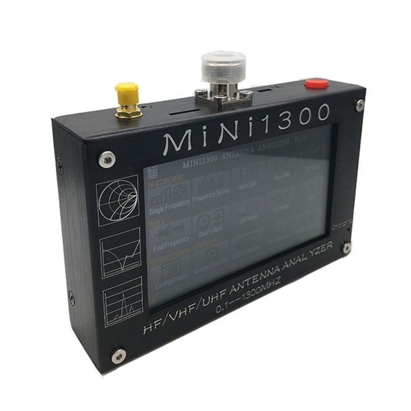 Antennas Analyzers 0.1Mhz-1300MHz Aluminum Shell Vector Networks Analyzers Multitester SMA Calibration Kit Touch Screens