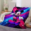 1pc Mickey Printing Blanket - Soft, All-Season Throw for Living Room, Bedroom,Personalized Gift with Adorable Cartoon Design