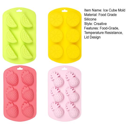 Buz Küpü Kalıbı Esnek Gıda Sınıfı Silikon Kapaklı Buz Tepsisi Mikrodalga Fırın Bulaşık Makinesi Güvenli BPA İçermez Tekrar Kullanılabilir Dondurma Puding Jöle Kalıbı