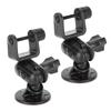 2pcs Mini Dash Camera Mount Bracket Dashboard Recorder Suction Cup 360 Degree Adjustable Universal(UShape Head )