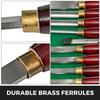 Wood Chisel Sets 8pcs Lathe Chisels 7INCH/17CM Woodworking Chisels 9INCH Wood Lathe Tools Wood Chisels Lathe Tools Wood Tool Box for Wood Carving Root