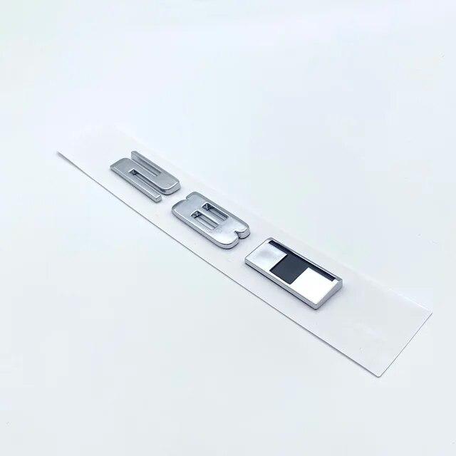 3D ABS Glossy Black Silver Letters 25T 28T 40T AWD Emblem for Cadillac CT4 CT5 CT6 Car Fender Trunk Rear  Logo Sticker
