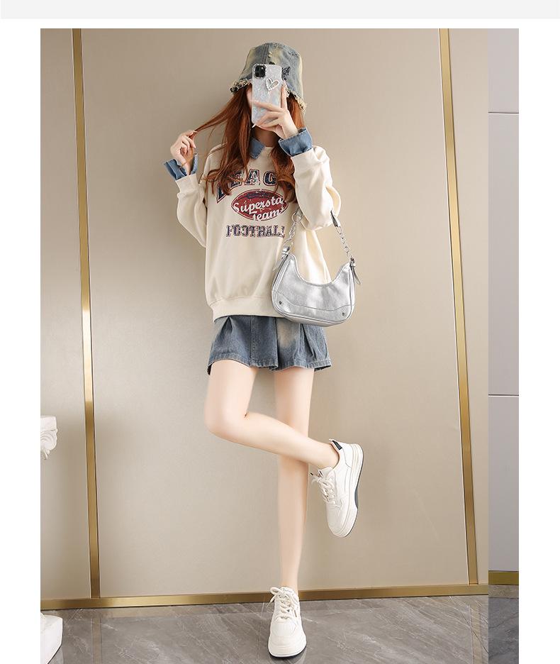 Spring Women's Breathable White Sneakers - Korean Style Versatile Thick-Soled Casual Skate Shoes