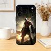 G-God Of Game W-War Phone Case For iPhone 17,16,15,14,13,12,11 Plus,Pro,Max,Mini Silicone Black Soft Cover