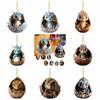 Dragon Egg Dragon Baby Egg Ornament 2D Acrylic Dragon Pendant  Rendering Atmosphere