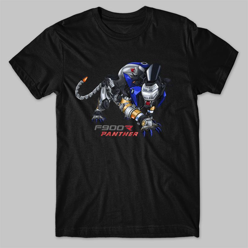 Classic German Motorcycle F900R Panther Transfiguration Inspired T-Shirt New 100% Cotton O-Neck Short Sleeve Casual Mens T-shirt