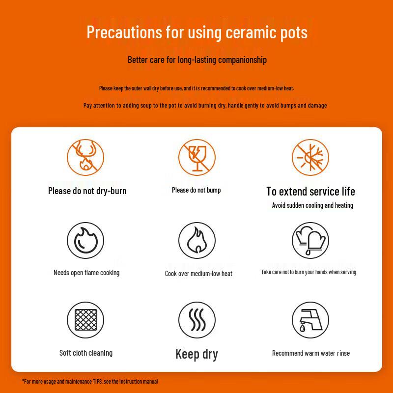 SUPOR 6.0L Large Ceramic Casserole