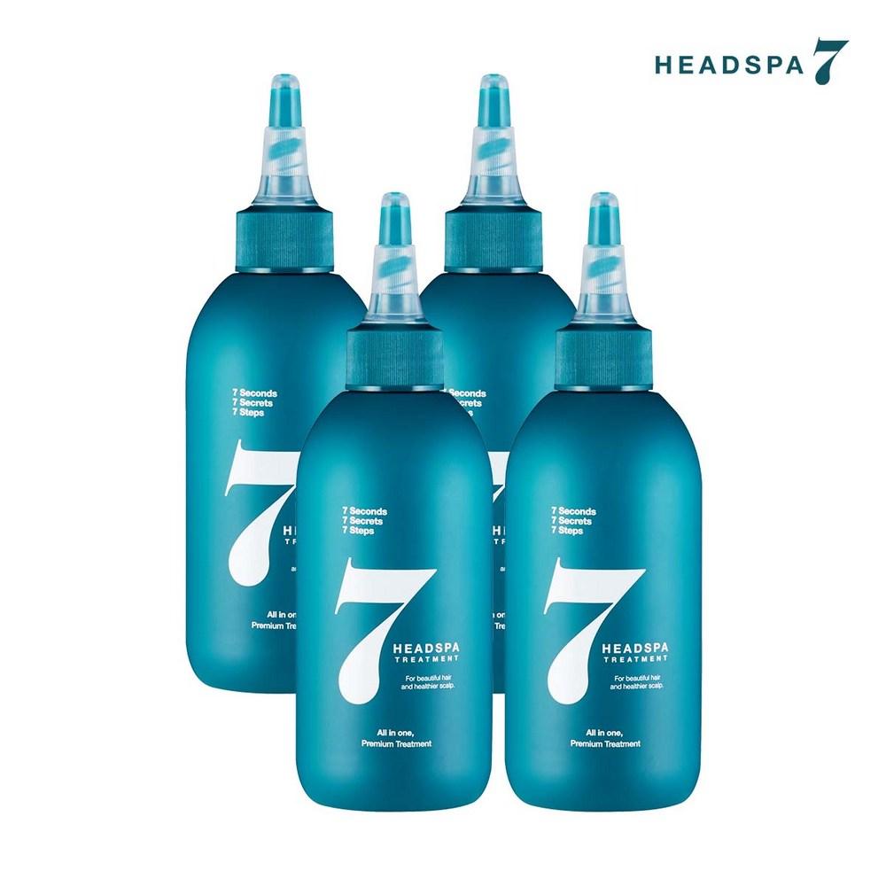 Headspa7 Blue Eyes Schwarzhaarbehandlung 300ml 4 Stück