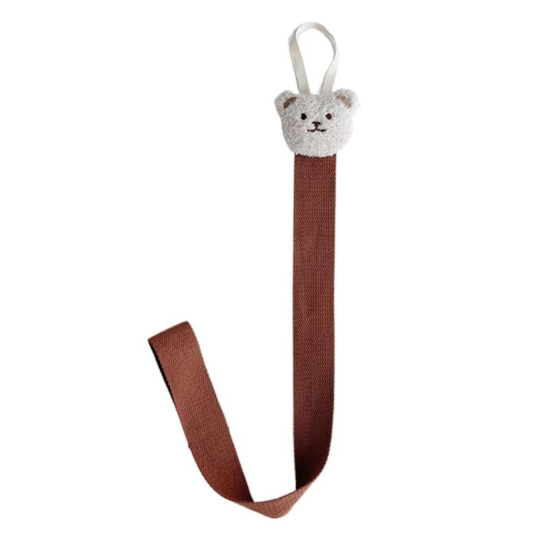 

Cute Bear Hair Clip Storage Belt Hairpin Organize WovenBelt Strap Hair Bows Display Hanger Hairpin Holder for Travel