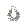 Diamond fringed earrings necklace dress wedding dress versatile exquisite collarbone chain high sense light luxury temperament jewelry