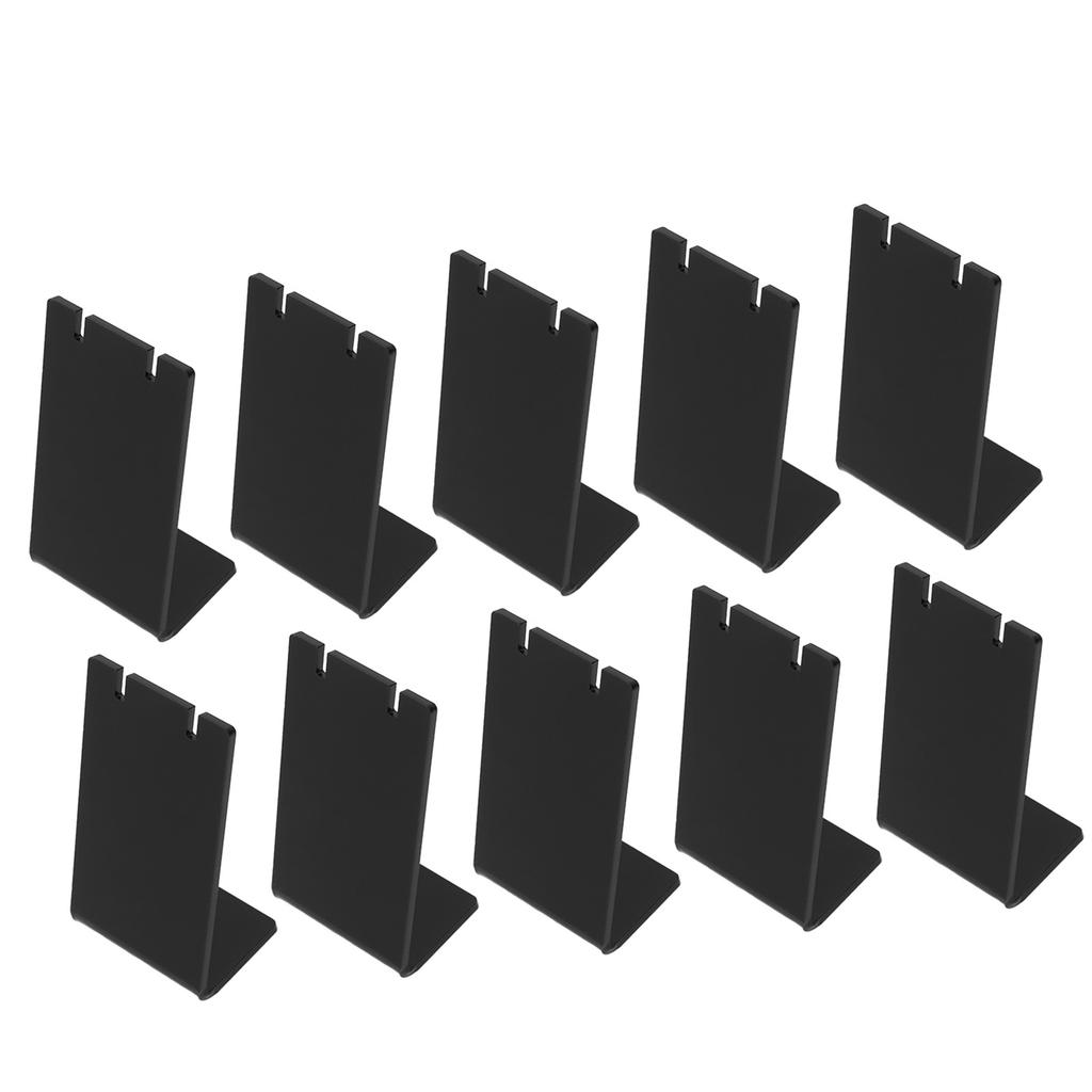 10pcs Acrylic Earring Holder   Ear Studs Jewelry Storage Display Rack Showcase Earrings Display Stand Earring Storage