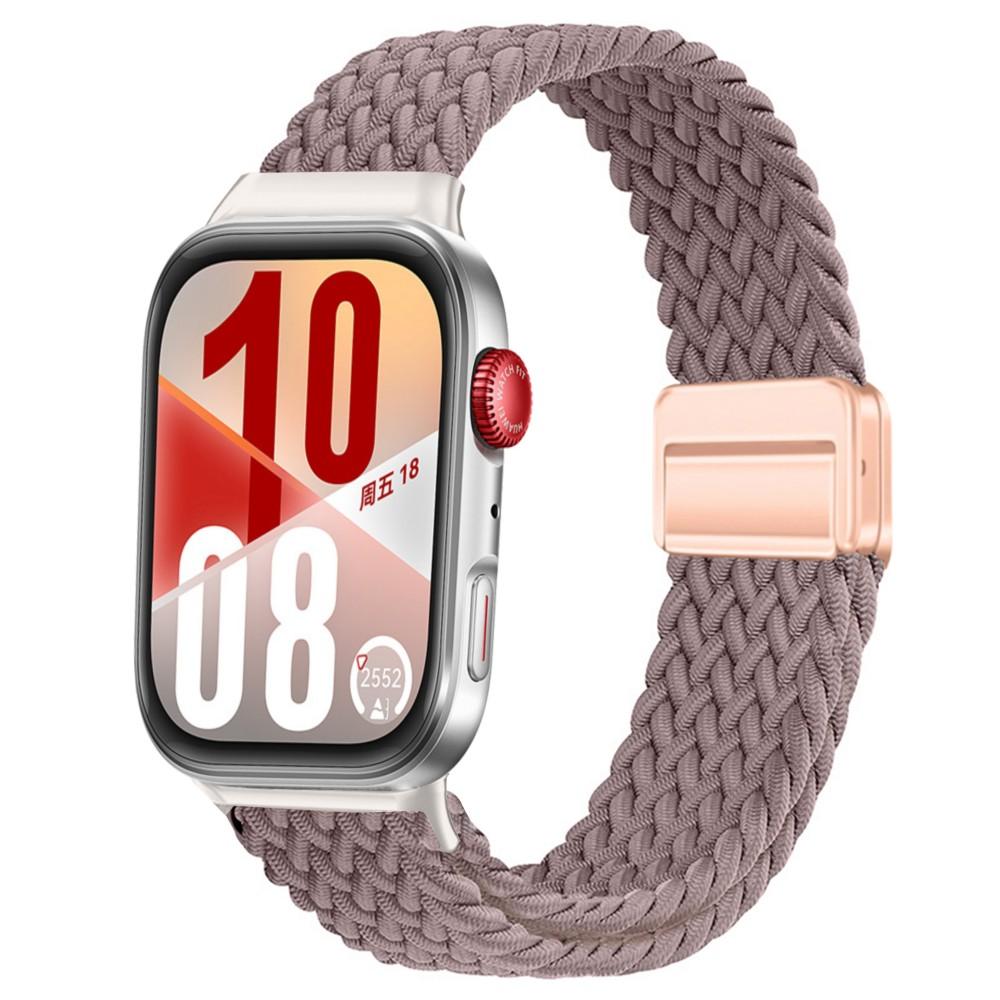Nylon Band for HUAWEI Watch Fit 4 Pro/Fit 3/4 Smartwatch Wrist Replacement Belt Magnetic braided bracelet correa HUAWEI fit 4 Straps
