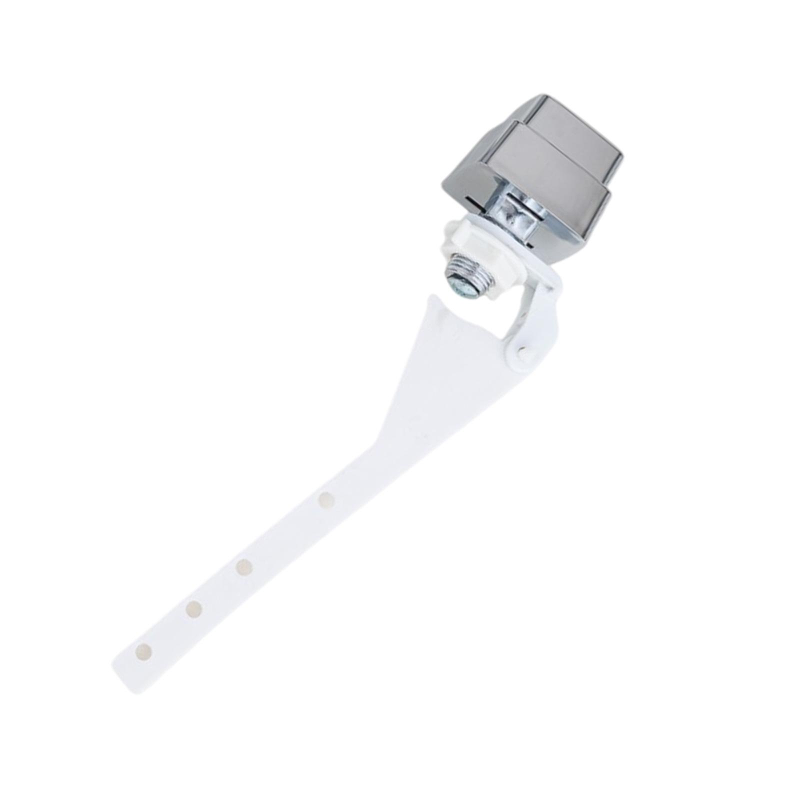 

Water Efficient Spring Return Toilet Handle Upgrades Kit Strong Plastic Tank Levers Handles For Modern Bathroom Decors