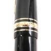 Great MONTBLANC fountain pen Meisterstck 145 Pix Classic Chopin Black gold 14K mens Used