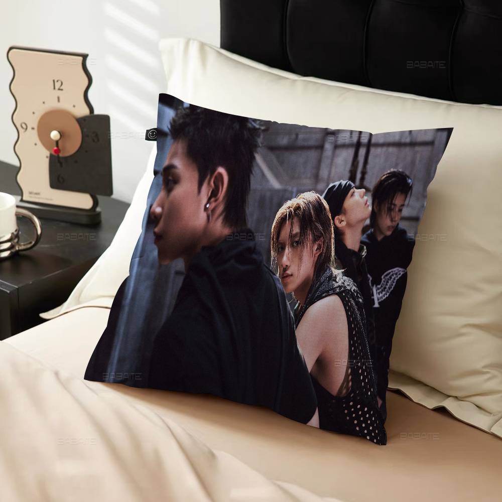Lngshot Hip-Hop Group Office Cushion Pillowcase Car Cushion Cover45X45Cm Lumbar Pillowcase Sofa Pillowcover