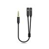 Cord AUX Earphone Adapter Micphone 3.5 mm Cable Cord Adapter Y Splitter Audio Cable Digital Cables
