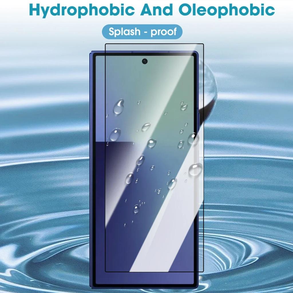 Zestaw 2 szt. Jednoklikowy Ochronny Ekran ze Szkła Hartowanego HD Clear z Funkcją Usuwania Kurzu do Samsung Galaxy Z Fold 8 7 6 5