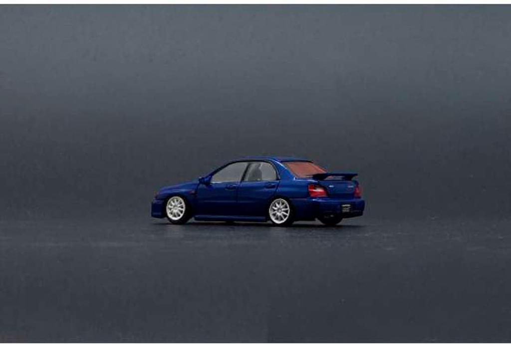 BM CREATIONS Subaru 2001 Impreza WRX Blau RHD 64B0078