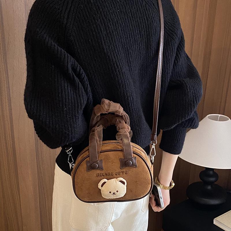 Handbag with Lace Trim Handbag for Girls, Shell-shaped Bag, Cross-body Purse, Small Wallet