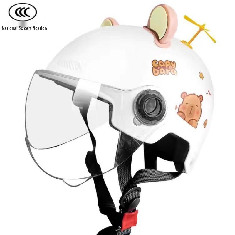 Certified Kids' Helmet: All-Season Safety for Boys & Girls - Cute & Secure for Electric Vehicles