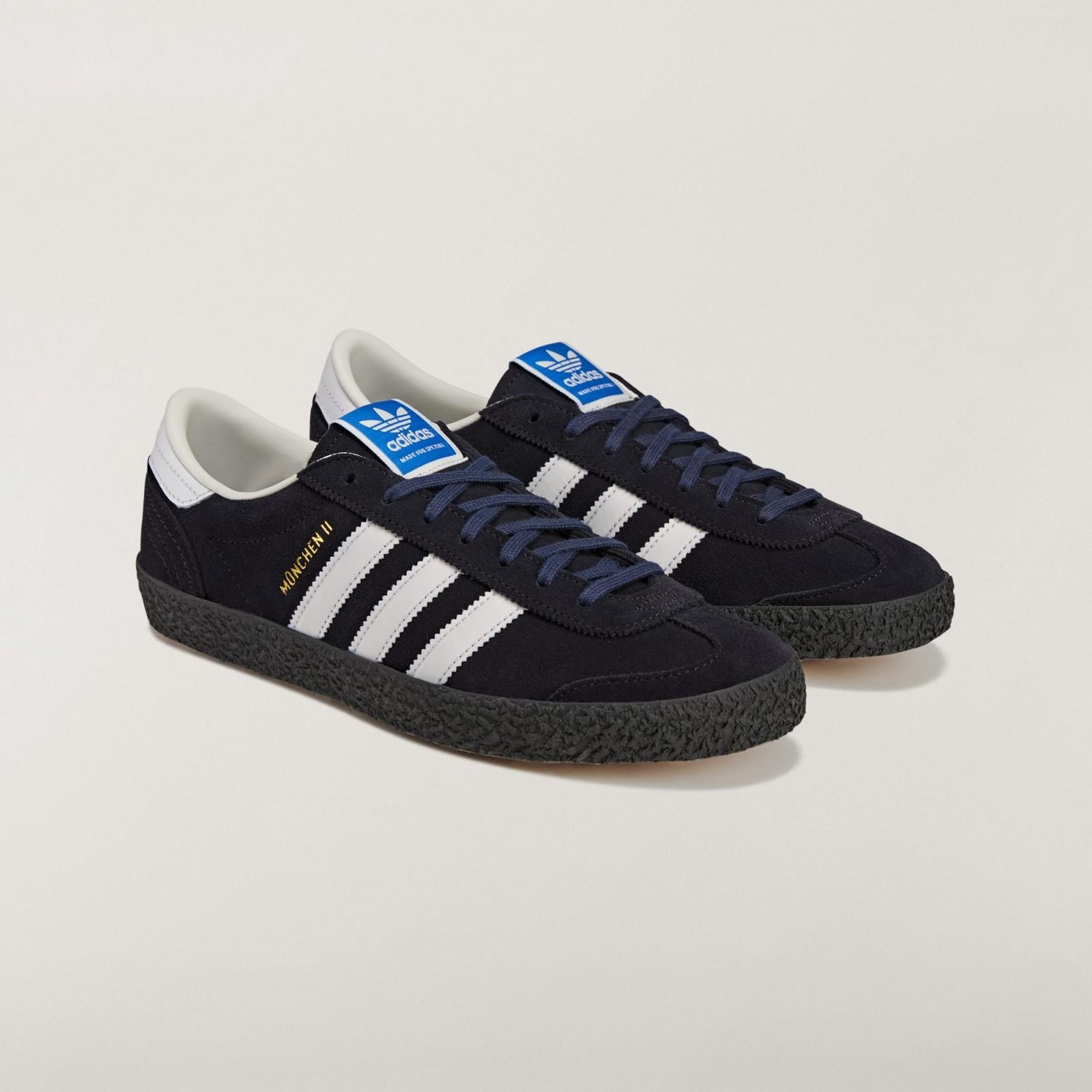JR1544 adidas Originals Munchen 2 Spezial Supplier Colour Core Black (Мужской) 9.5
