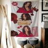 Rebel Star Wall Hanging Printed Fabric Blanket Decorative Tapestries for Bedroom Living Room Home Decor