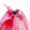 Foldable Storage Bag Large Capacity Beach Bag Transparent Mesh Design Lightweight Swimming Backpack Beach Toy Organizer