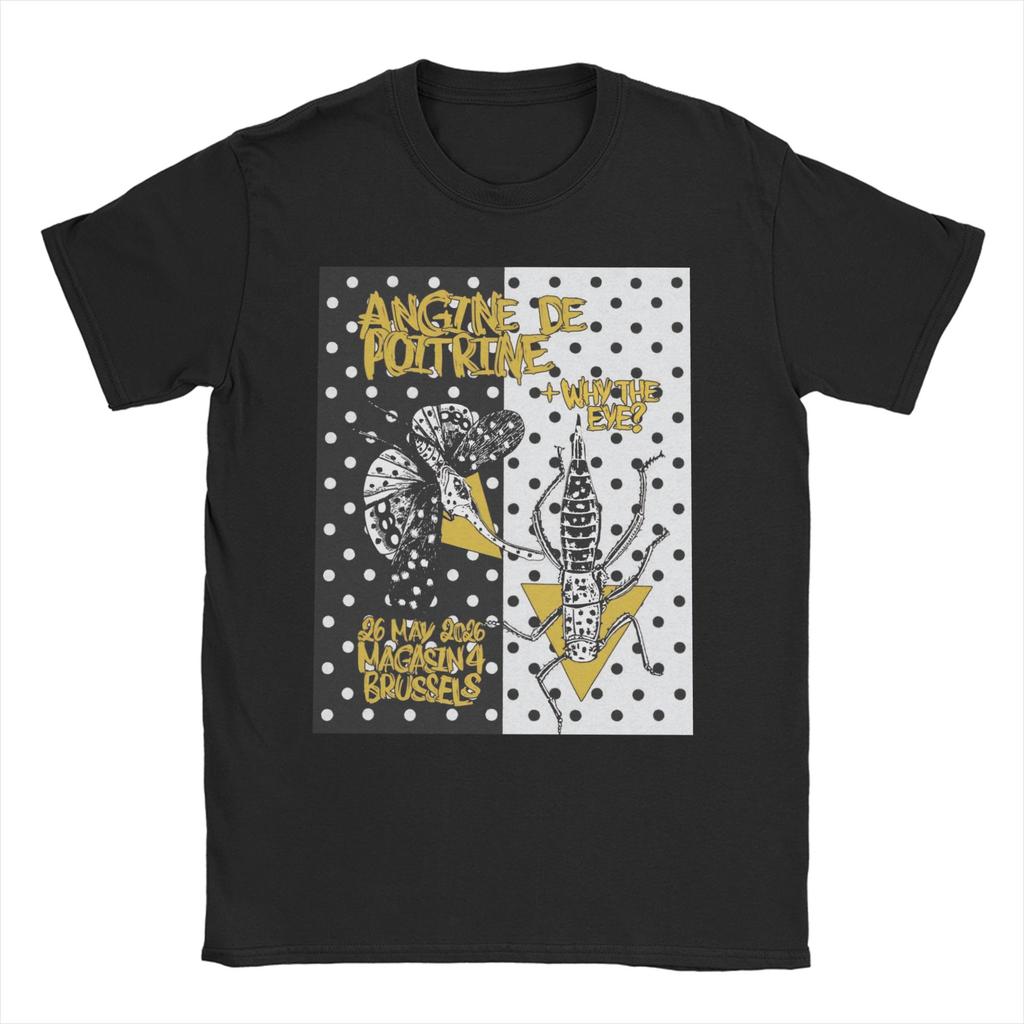 T-shirt Angina Pectoris per Unisex WoUnisex Fantastici T-shirt 100% Cotone Girocollo Manica Corta Magliette Taglie Forti