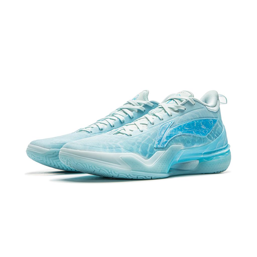 LiNing Blade 5 Ruoshui Basketball Shoes Men Sneakers Blue ABAU095-4