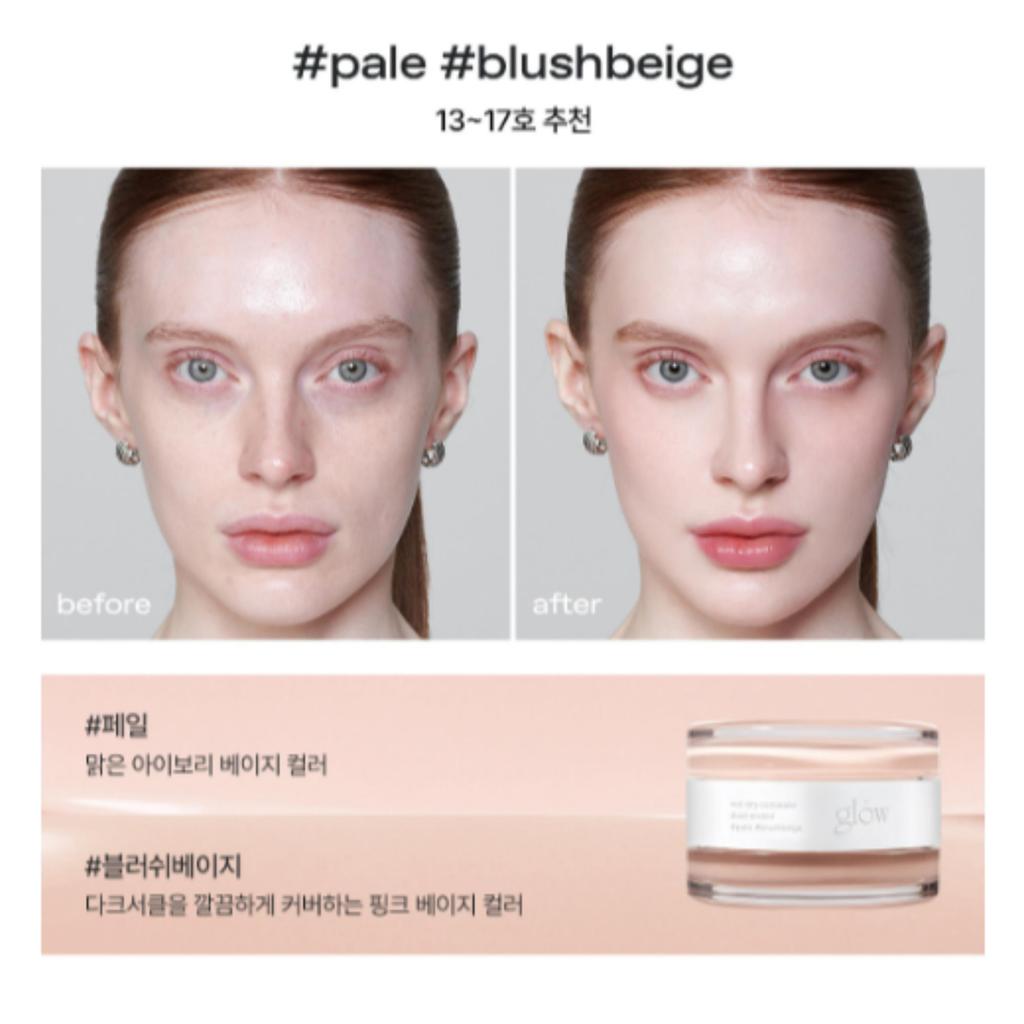 Glow Not Dry Concealer – Hydrating Full Coverage Liquid Concealer for Smooth Flawless Skin
