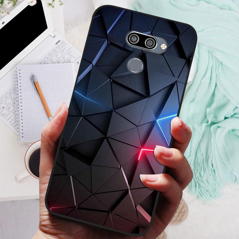 for LG K50 Q60 Case K 50  Soft TPU Silicone Phone Covers for LG Q60 LGK50 K 50 LGQ60 Case Bumper  Q 60 Shockproof Coque Cover