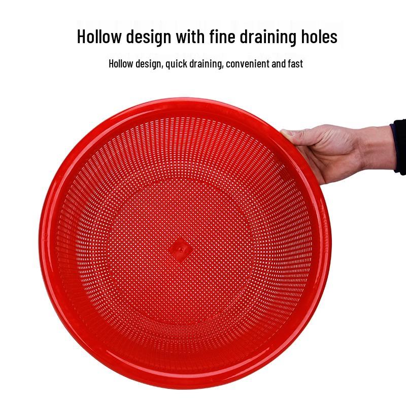 Thickened Plastic Kitchen Washing and Storage Basket
