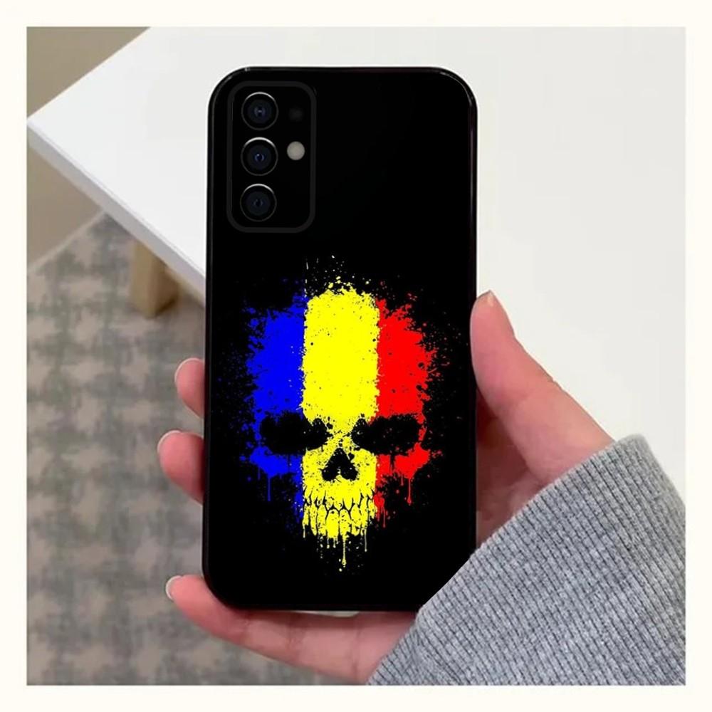 

Romania Flag Phone Case For Samsung S24,S21,S22,S23,S30,Ultra,S20,Plus,Fe,Lite,Note,10,9,5G Black Soft Cover Samsung S10plus