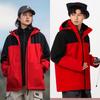 Unisex 3-in-1 Outdoor Mountaineering Jacket with Detachable Fleece Liner