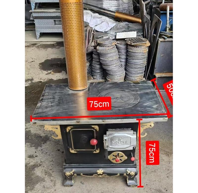 

XMSJ Iron Steamer Stove with 6-Piece Accessory Set