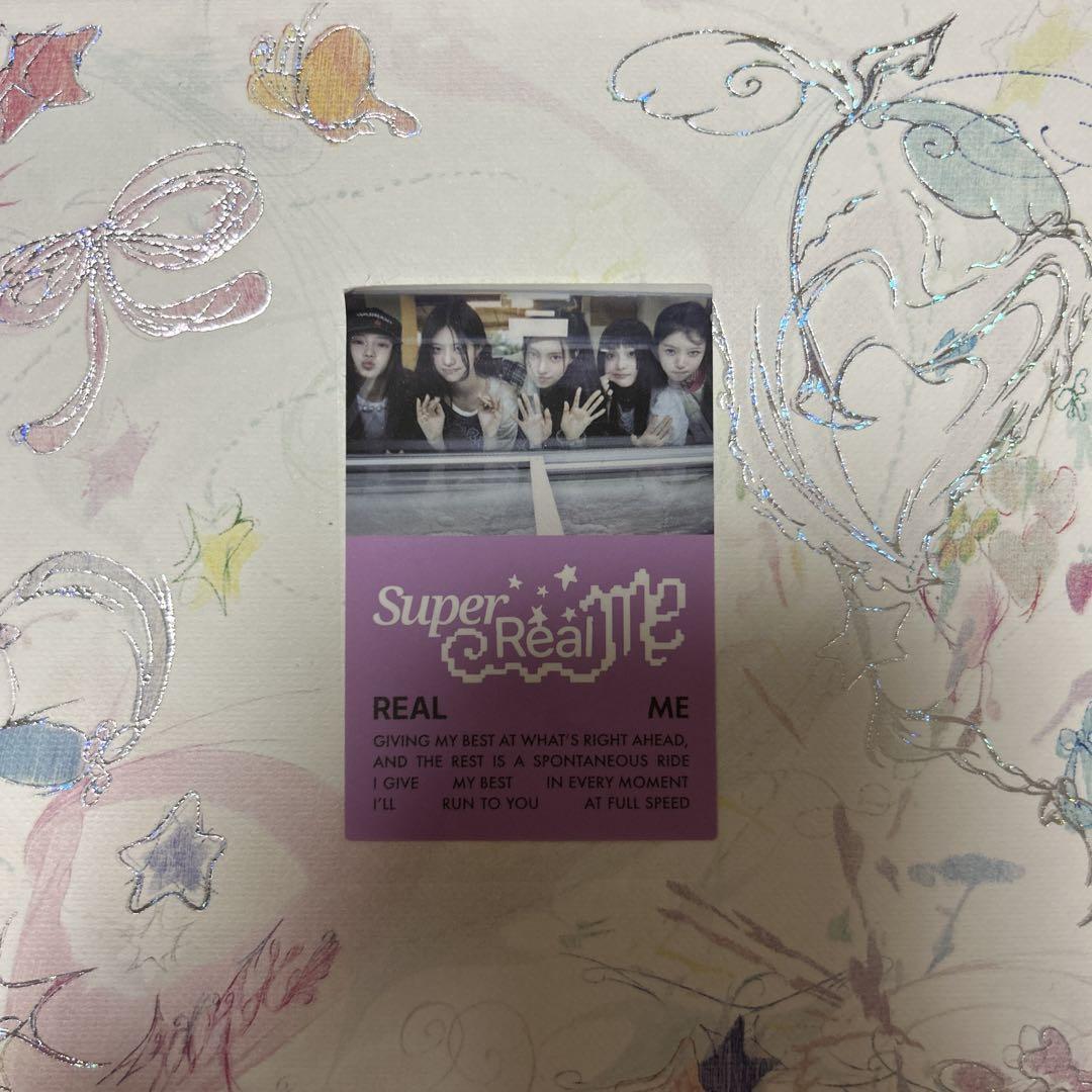 

[USED] Super Real Me photo card included