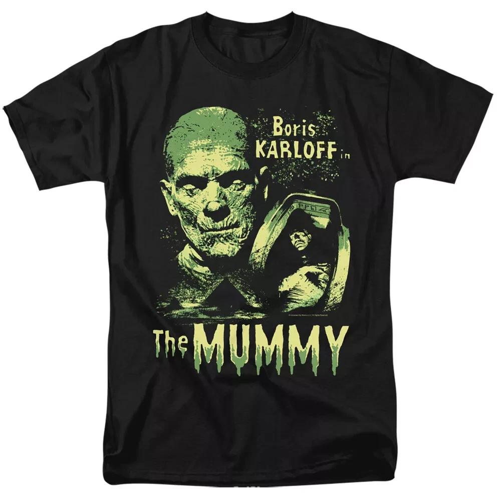 

Boris Karlovs Mummy Black LooseFitting Casual TShirt Pure Cotton AllSeason Streetwear Shirt vintage t shirt S