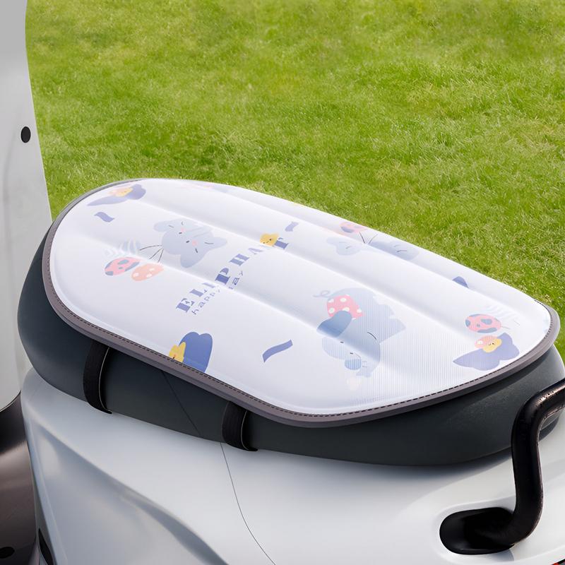 Охлаждающая накладка на сиденье мотоцикла Гелевая подушка на сиденье мотоцикла Удобная мягкая прохладная подушка-мат Портативная United States