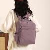 Kompakter Rucksack mit Reißverschluss-Vordertasche Rucksack Damen Reise Leichter Nylon Hochwertige Umhängetasche