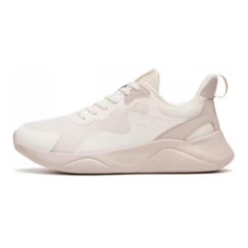 Anta Lingyun Cushioning Breathable Low-Top Running Shoes Women s White Pink Sneakers 922245526-2 40