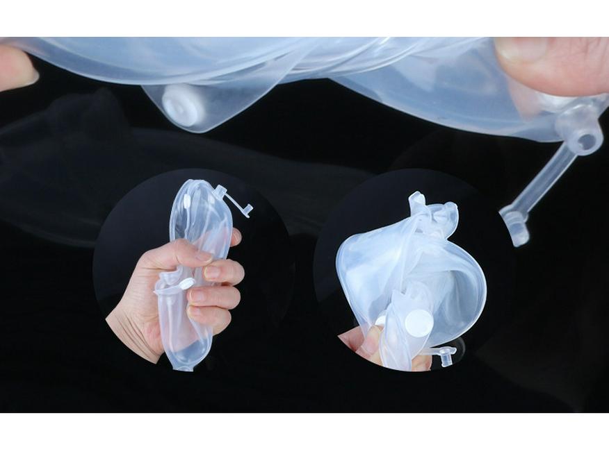 Urinauffangbeutel für bettlägerige Patienten - Auslaufsicheres Design für Inkontinenz, Geeignet für ältere Männer und Frauen