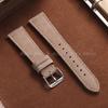 Vintage Wildleder Lederarmband 20mm 22mm Schnellverschluss Uhrenarmband für Omega für Seiko für Cartier für Tissot Goldene Schnalle Armband