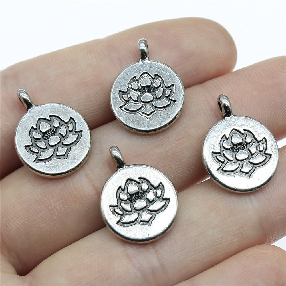 10pcs Charms Buddha Antique Silver Color Buddha Statue Pendant Charms Buddhism Buddha Charms For Jewelry Making