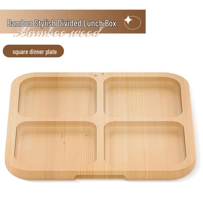 ZISIZ Portable Fruit & Salad Picnic Box with Handle