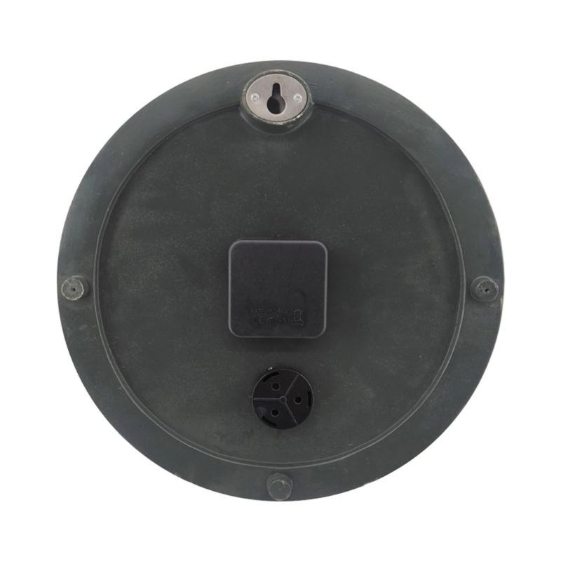 Home Hanging Wall Clock with Thermometer for Indoor & Outdoor Use Wonderful Housewarming Gift for Friends Animlas Lover