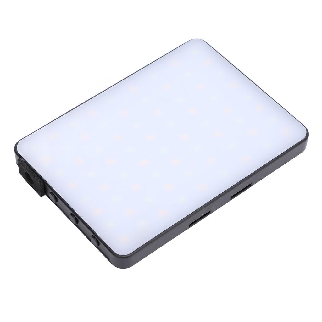 LED Video Light 72 LED Chips Photography Lighting 3000 To 9900K Rechargeable On Camera Video Light