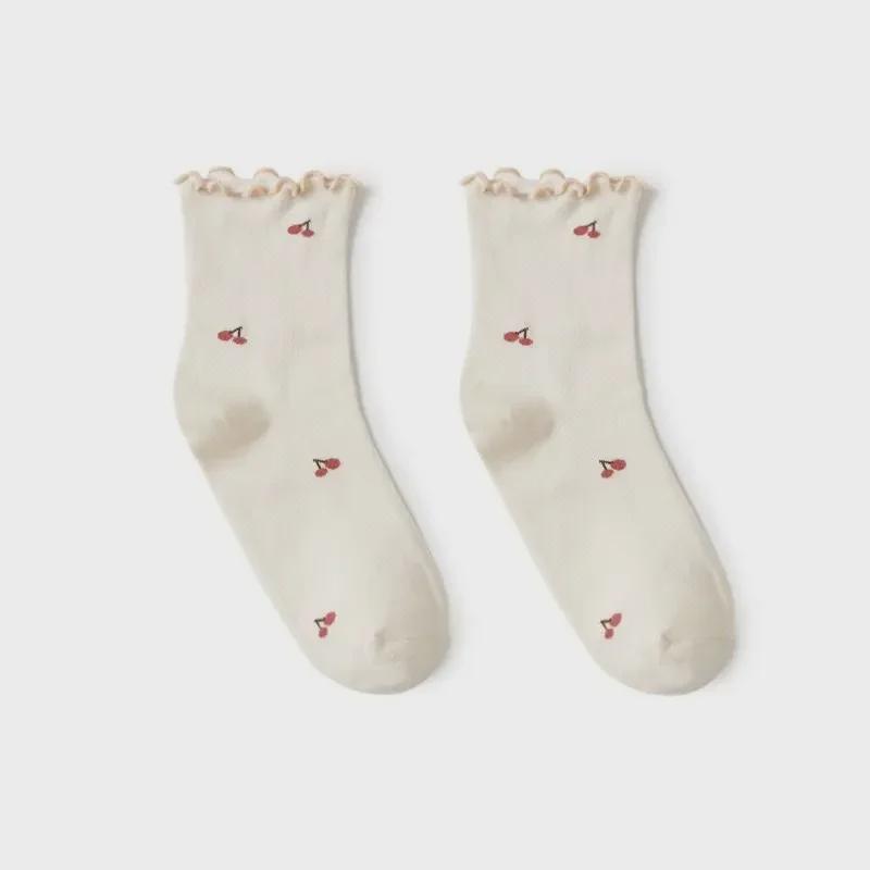 

Дышащие летние носки для беременных из чистого хлопка — не стесняют движений, впитывают пот, обеспечивают комфорт в послеродовой период и во время беременности One Size грязно-белый